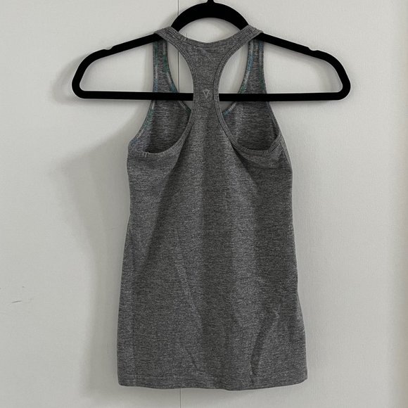 Ivivva Racerback Tank Top - GREY / Kids 12 - Picture 2 of 3